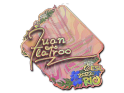 Sticker | juanflatroo (Holo) | Rio 2022 image