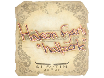 Sticker | hallzerk | Austin 2025 image