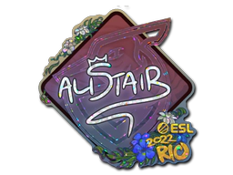 Sticker | aliStair (Glitter) | Rio 2022 image