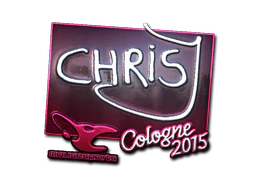 Sticker | chrisJ (Foil) | Cologne 2015 image