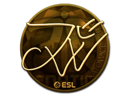 Sticker | JW (Gold) | Katowice 2019 image