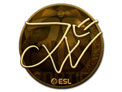 Sticker | JW (Gold) | Katowice 2019 image
