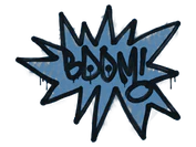 Sealed Graffiti | BOOM (Monarch Blue) image