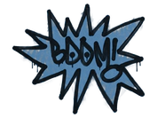 Sealed Graffiti | BOOM (Monarch Blue) image