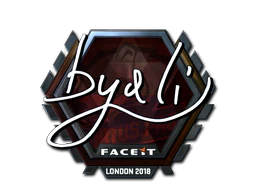 Sticker | byali (Foil) | London 2018 image