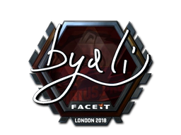 Sticker | byali (Foil) | London 2018 image