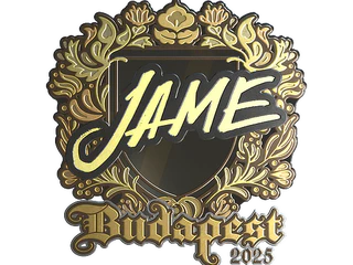Sticker | Jame (Gold) | Budapest 2025
