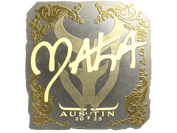 Sticker | Maka (Gold) | Austin 2025 image