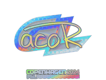 Sticker | acoR (Holo) | Copenhagen 2024 image
