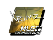 Sticker | KRIMZ (Foil) | MLG Columbus 2016 image