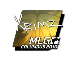 Sticker | KRIMZ (Foil) | MLG Columbus 2016 image