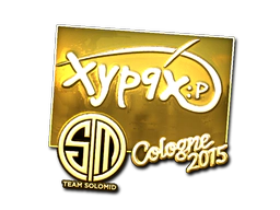 Sticker | Xyp9x (Gold) | Cologne 2015 image