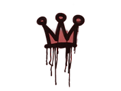 Sealed Graffiti | Little Crown (Blood Red) image