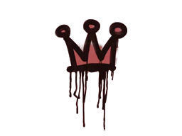 Sealed Graffiti | Little Crown (Blood Red)