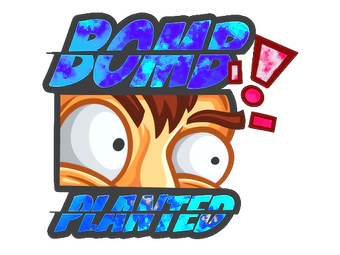 Sticker | Bomb Planted (Holo) image