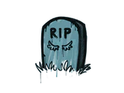 Sealed Graffiti | Tombstone (Wire Blue) image