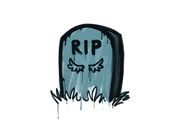 Sealed Graffiti | Tombstone (Wire Blue) image