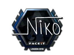 Sticker | niko (Foil)  | London 2018 image
