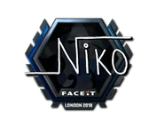 Sticker | niko (Foil)  | London 2018 image