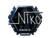 Sticker | niko (Foil)  | London 2018 image