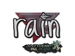 Sticker | rain | Antwerp 2022 image