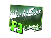 Sticker | WorldEdit (Foil) | Cologne 2015 image