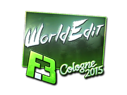 Sticker | WorldEdit (Foil) | Cologne 2015 image