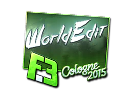Sticker | WorldEdit (Foil) | Cologne 2015 image