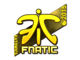 Sticker | Fnatic (Gold) | Katowice 2015 image