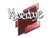 Sticker | Kjaerbye | Boston 2018 image