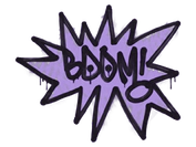 Sealed Graffiti | BOOM (Violent Violet) image