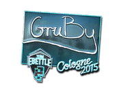 Sticker | GruBy (Foil) | Cologne 2015 image