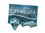 Sticker | GruBy (Foil) | Cologne 2015 image