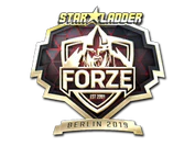 Sticker | forZe eSports (Gold) | Berlin 2019 image