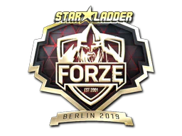 Sticker | forZe eSports (Gold) | Berlin 2019 image
