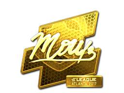 Sticker | mou (Gold) | Atlanta 2017 image