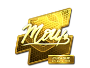 Sticker | mou (Gold) | Atlanta 2017 image