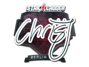 Sticker | chrisJ (Foil) | Berlin 2019 image