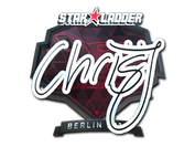 Sticker | chrisJ (Foil) | Berlin 2019 image