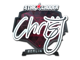 Sticker | chrisJ (Foil) | Berlin 2019 image