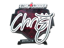 Sticker | chrisJ (Foil) | Berlin 2019 image