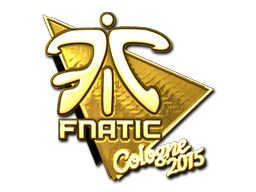 Sticker | Fnatic (Gold) | Cologne 2015 image