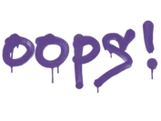 Sealed Graffiti | Oops (Monster Purple) image