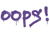 Sealed Graffiti | Oops (Monster Purple) image