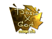 Sticker | Dosia (Gold) | Cologne 2016 image