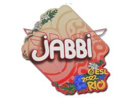 Sticker | jabbi | Rio 2022 image
