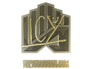 Sticker | ICY (Gold) | Copenhagen 2024