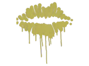 Sealed Graffiti | Kiss (Tracer Yellow) image