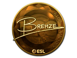 Sticker | Brehze (Gold) | Katowice 2019 image