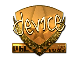 Sticker | device (Gold) | Krakow 2017 image
